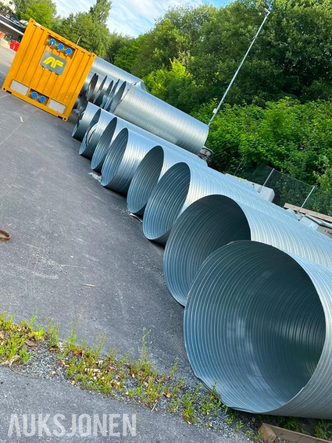 Stålventilasjonsrør — Tunnelventilasjonskanaler ( R / 6698FR reservedeler til6298F ventilasjonskanalsystem)